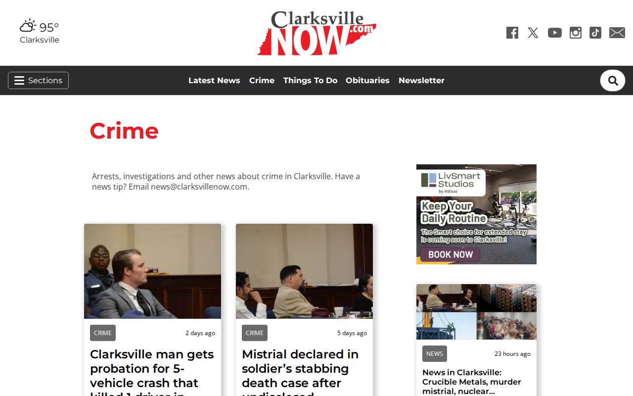 Montgomery County crime news source for arrest-record context